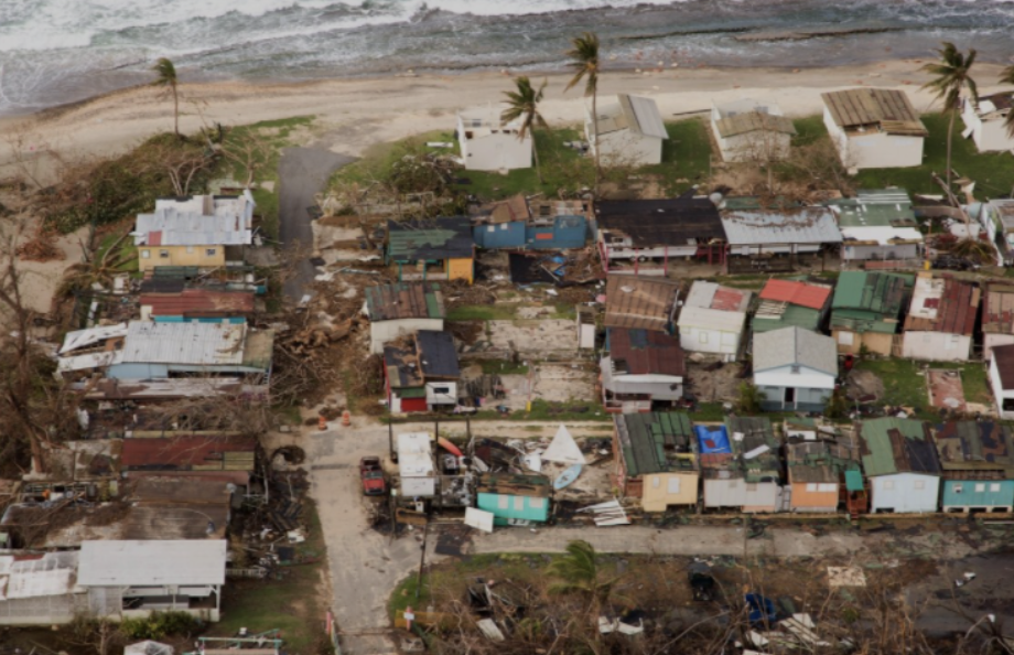 A photo of Hurricane-wiped Florida, a coastal Gulf town. (Creative Commons) 
